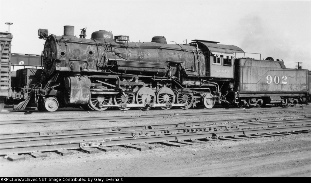 ATSF 2-10-2 #902 = Atchison, Topeka & Santa Fe